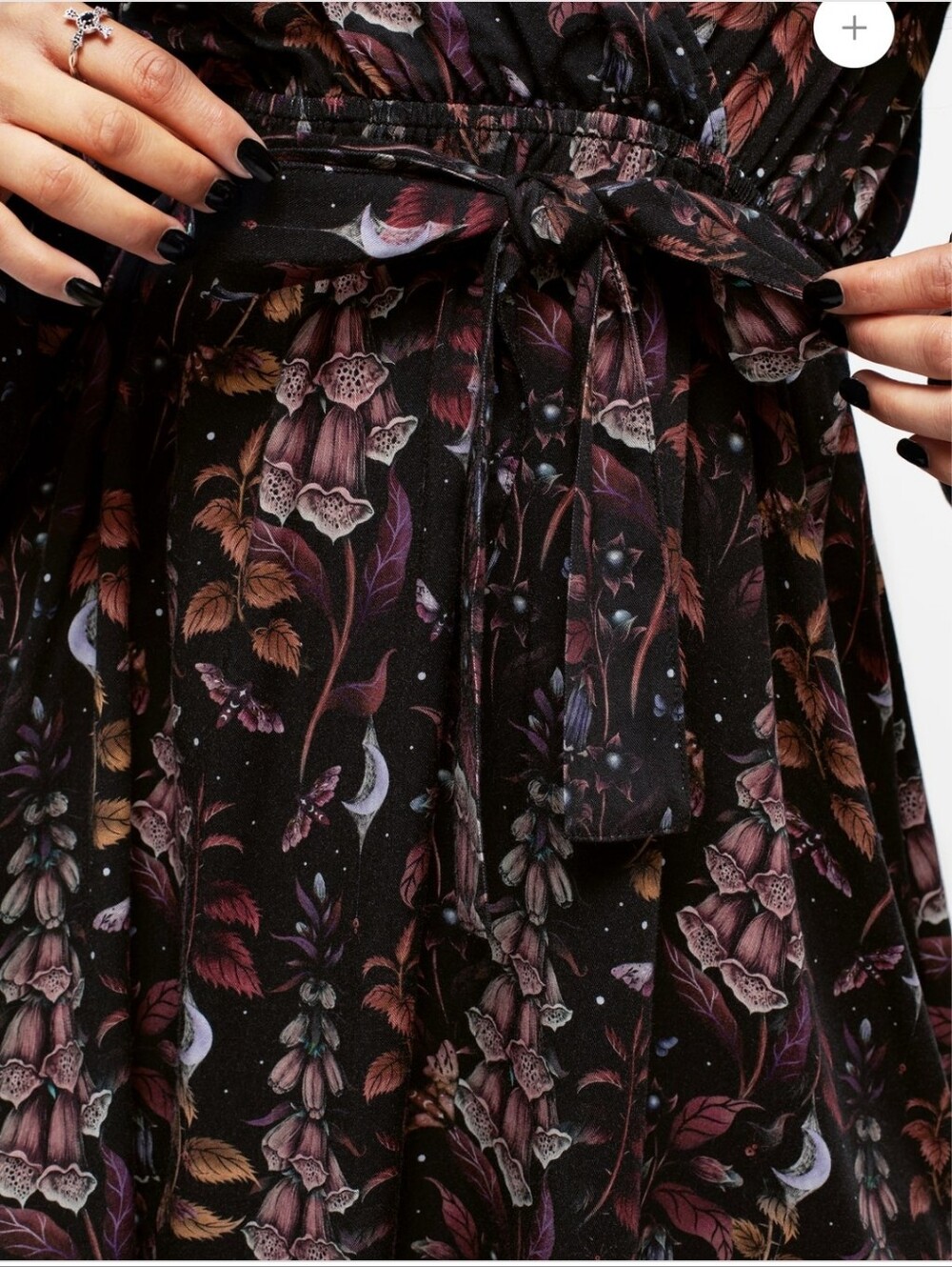 Disturbia Foxglove Mini Wrap Dress - Picture 9 of 13